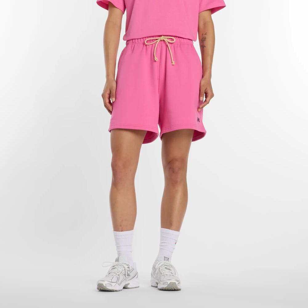 Spodenki damskie New Balance WS41508AAC - różowe