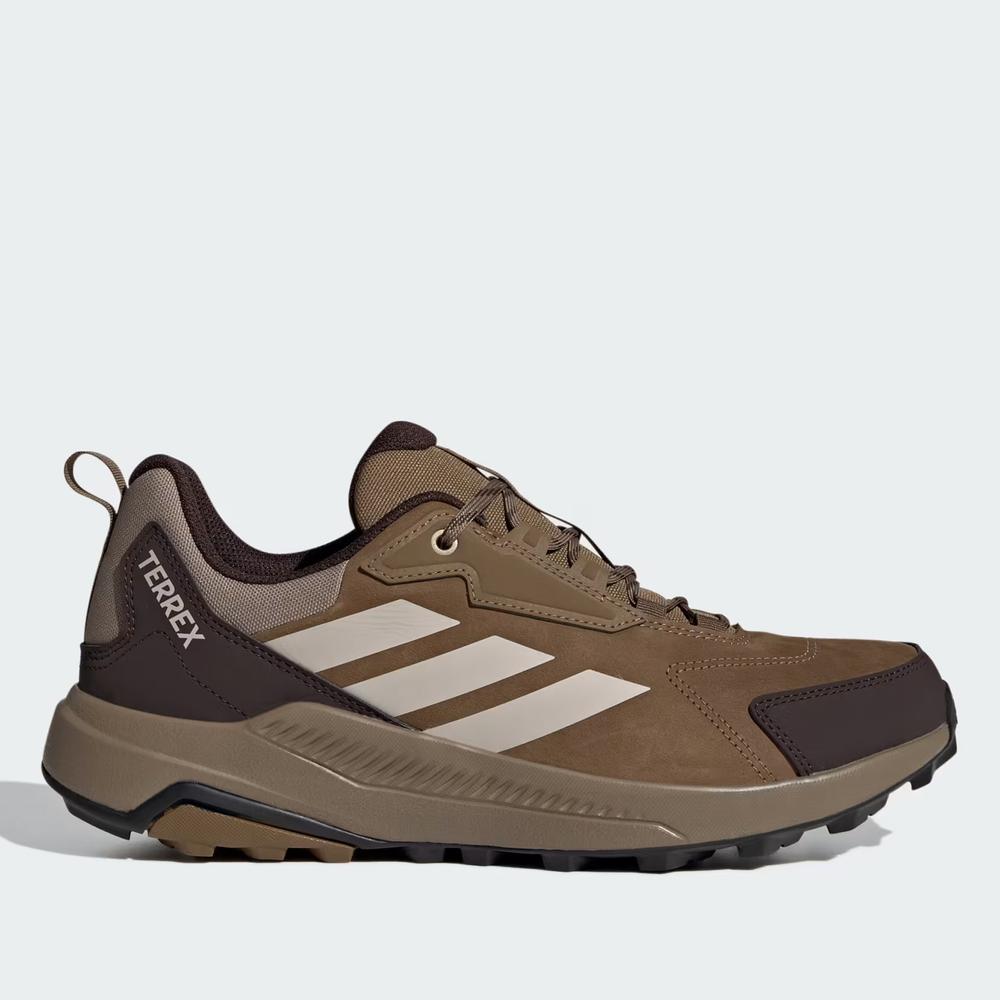Buty męskie adidas Terrex Anylander Leather KJ5210 - brązowe