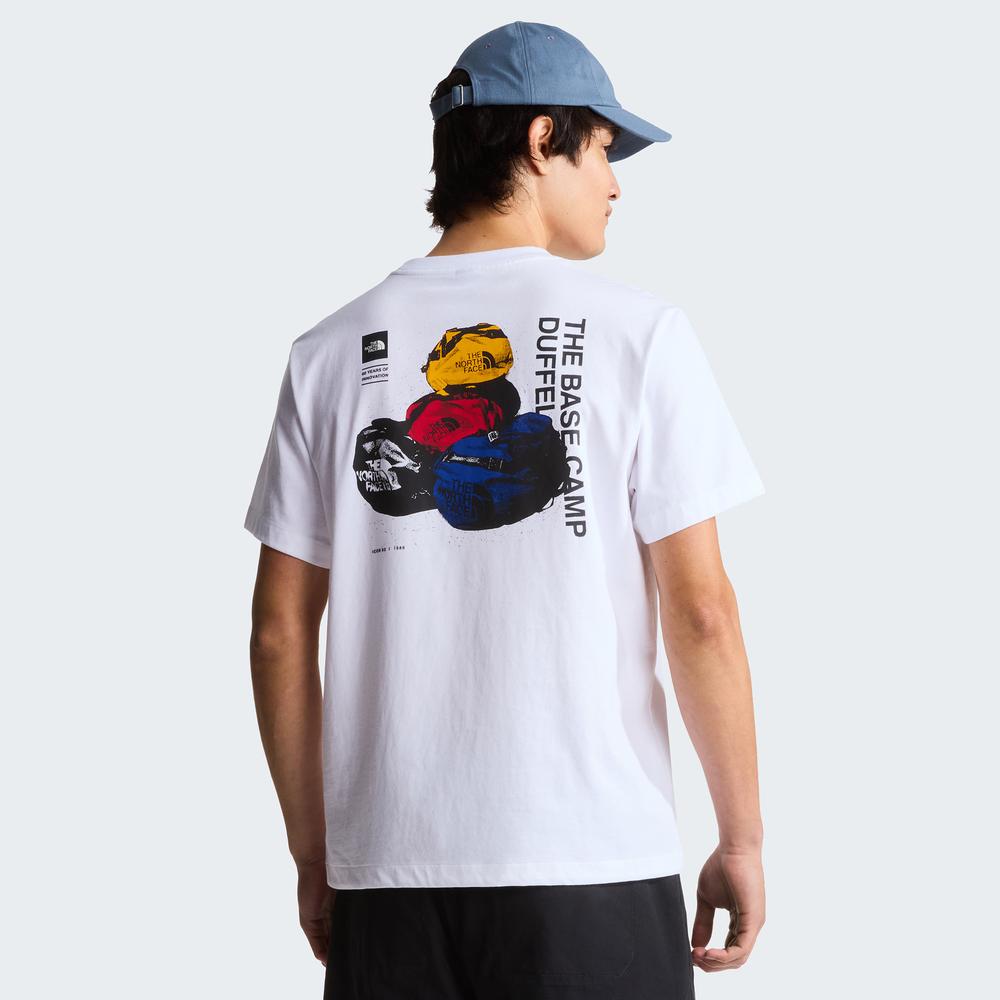 Koszulka męska The North Face BCD Celebration 0A8GAQFN41 - biała