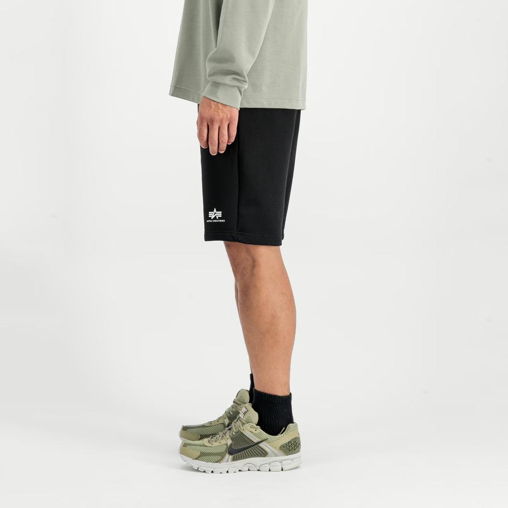 Spodenki męskie Alpha Industries Small Logo II 15636703 - czarne