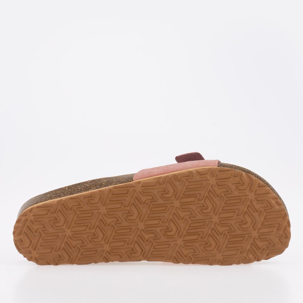 Klapki Tommy Hilfiger Monogram Flat Mule FW0FW07071-GSI - różowe