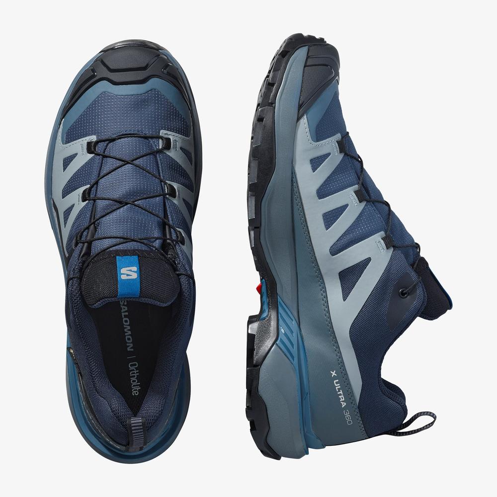 Buty męskie Salomon X Ultra 360 Gore-Tex L47860400 - granatowe