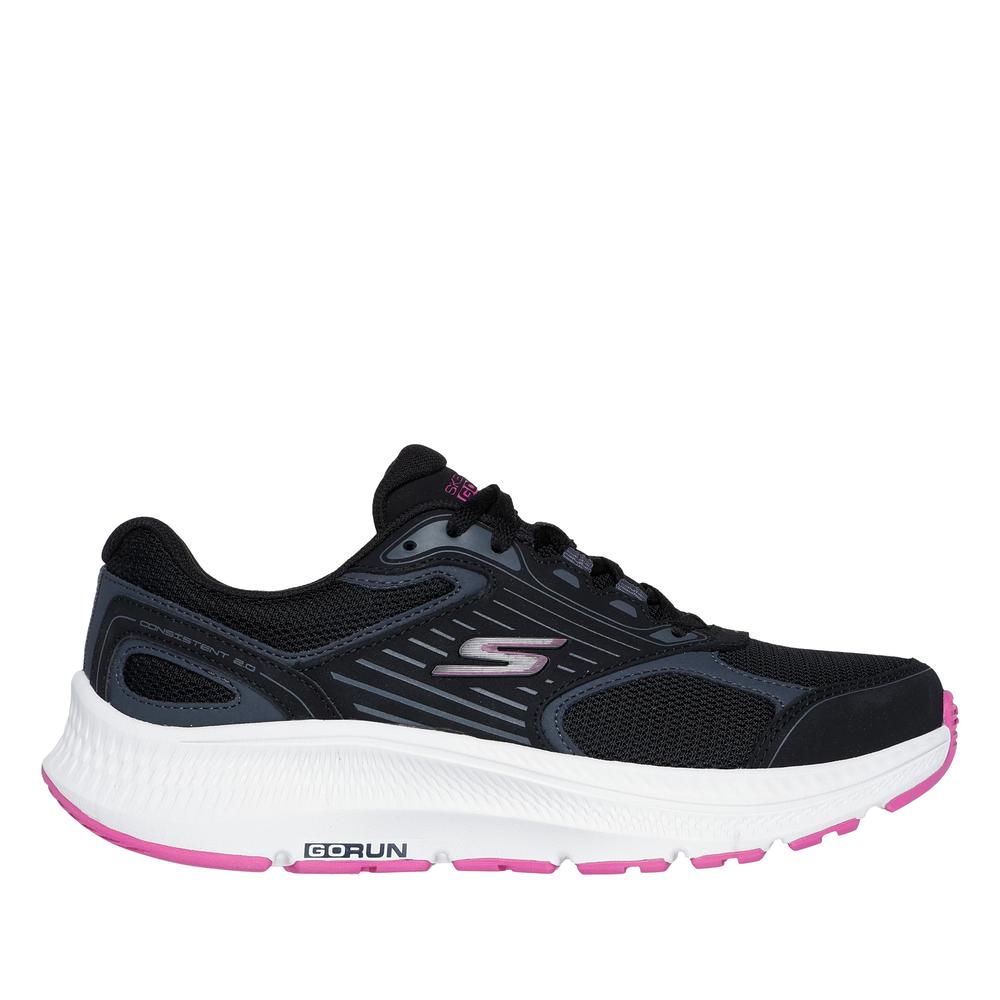 Buty damskie Skechers Go Run Consistent 2.0 Advantage 128606BKFS - czarne