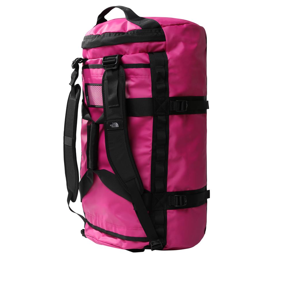 Torba The North Face Base Camp Duffel M 0A52SAND51 - różowo-czarna