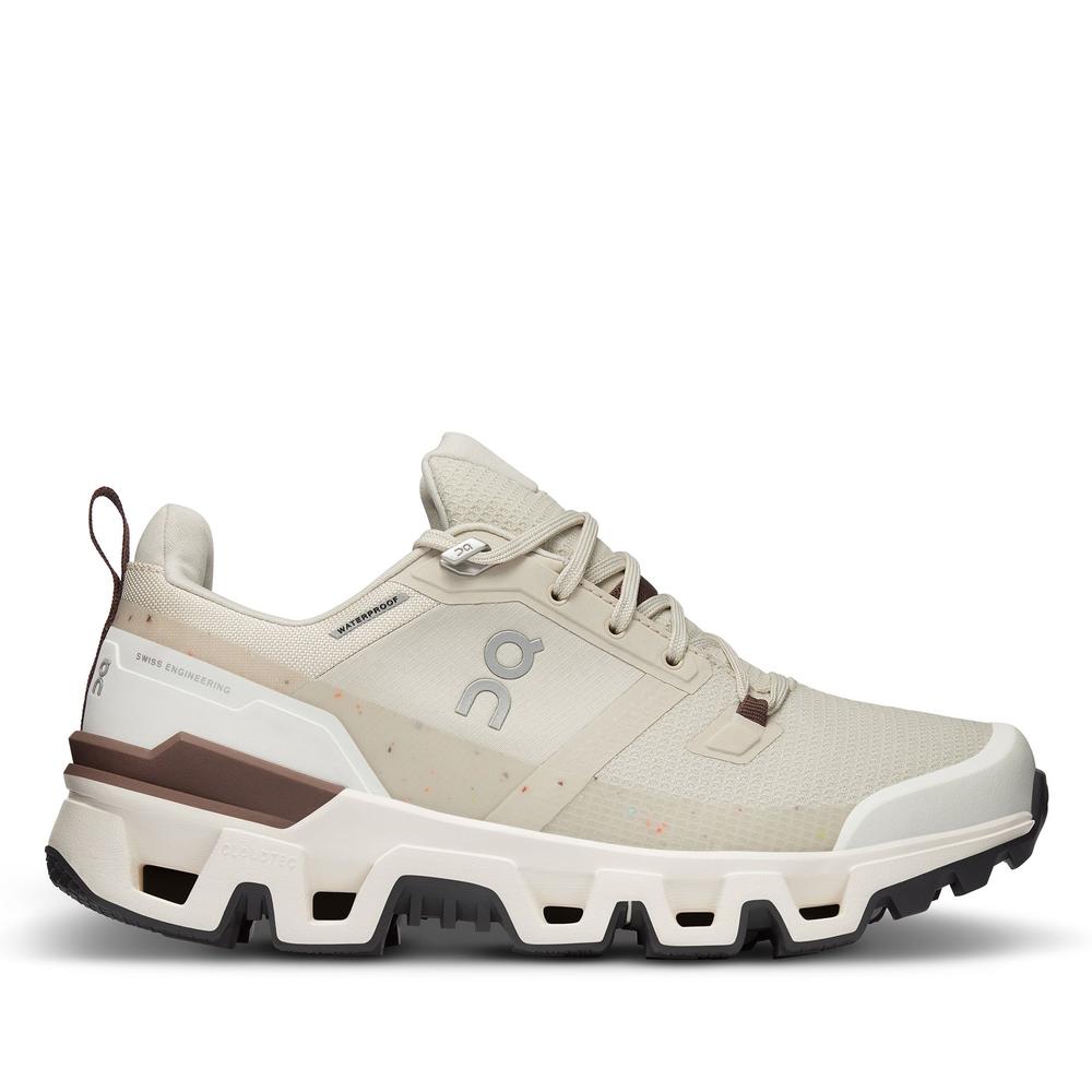Buty On Running Cloudwander Waterproof 7398055 - beżowe