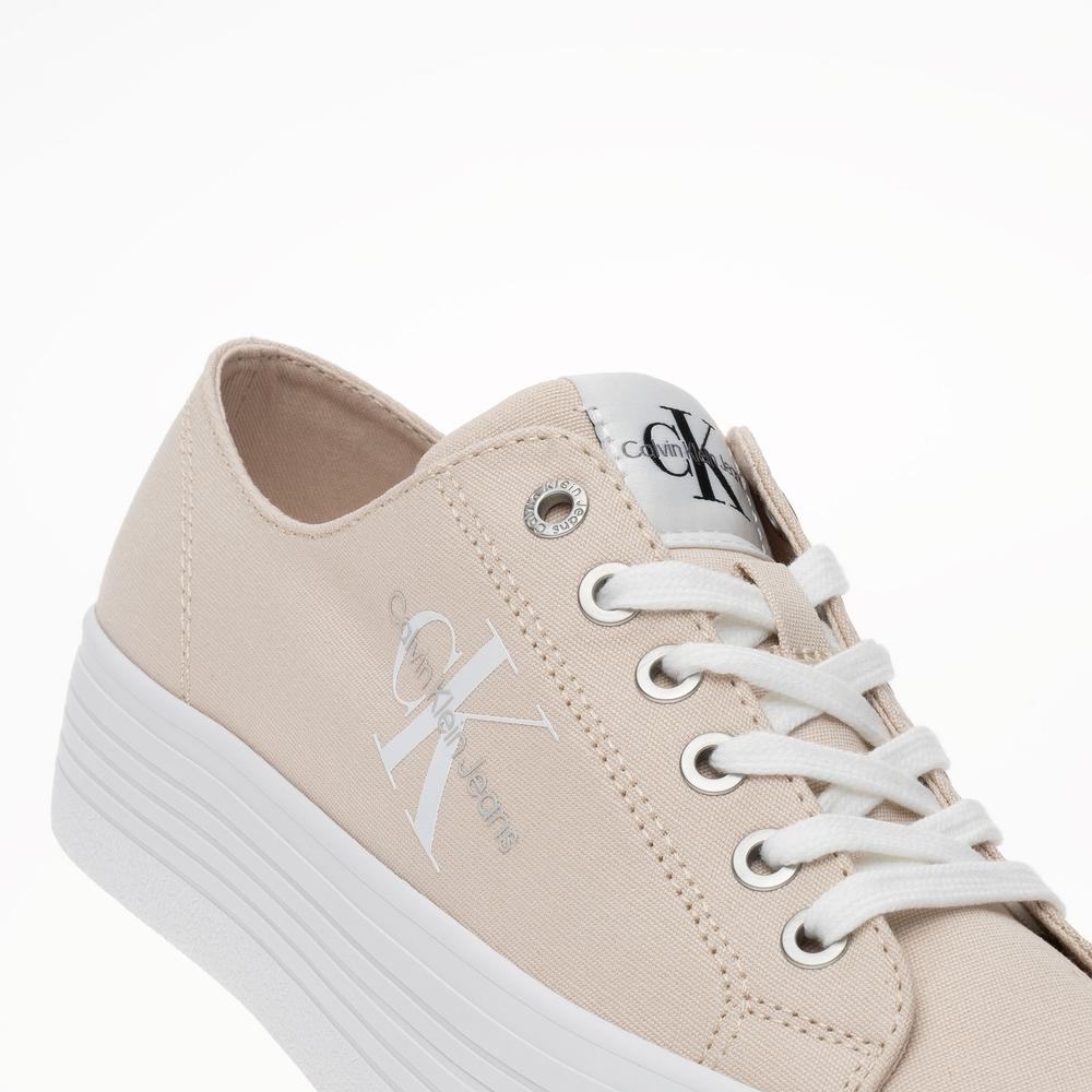 Buty Calvin Klein Vulc Flatform Essential Mono YW0YW01030-0JZ - różowe