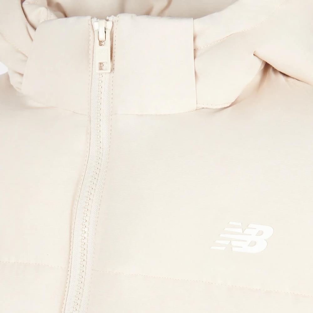 Kurtka dziecięca New Balance LAKG0230BIS - beżowa