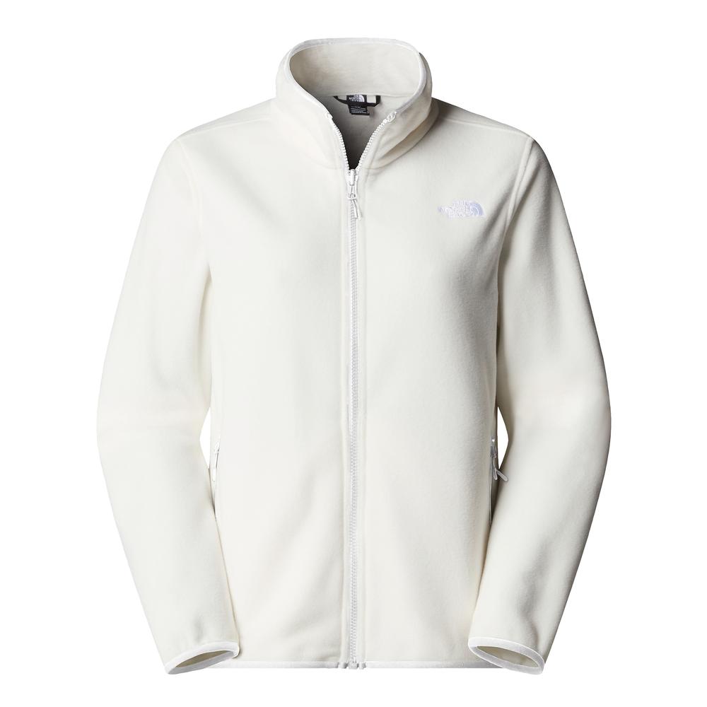 Bluza damska The North Face 100 Glacier Full-Zip Fleece 0A8D2FQLI1 - biała