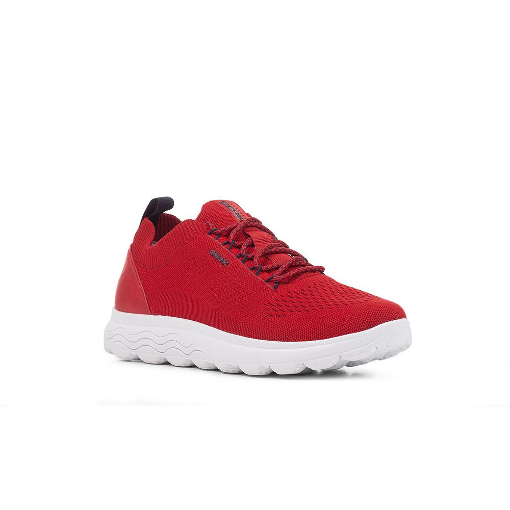 Buty Geox Spherica U15BYA0006KC7000 - czerwone