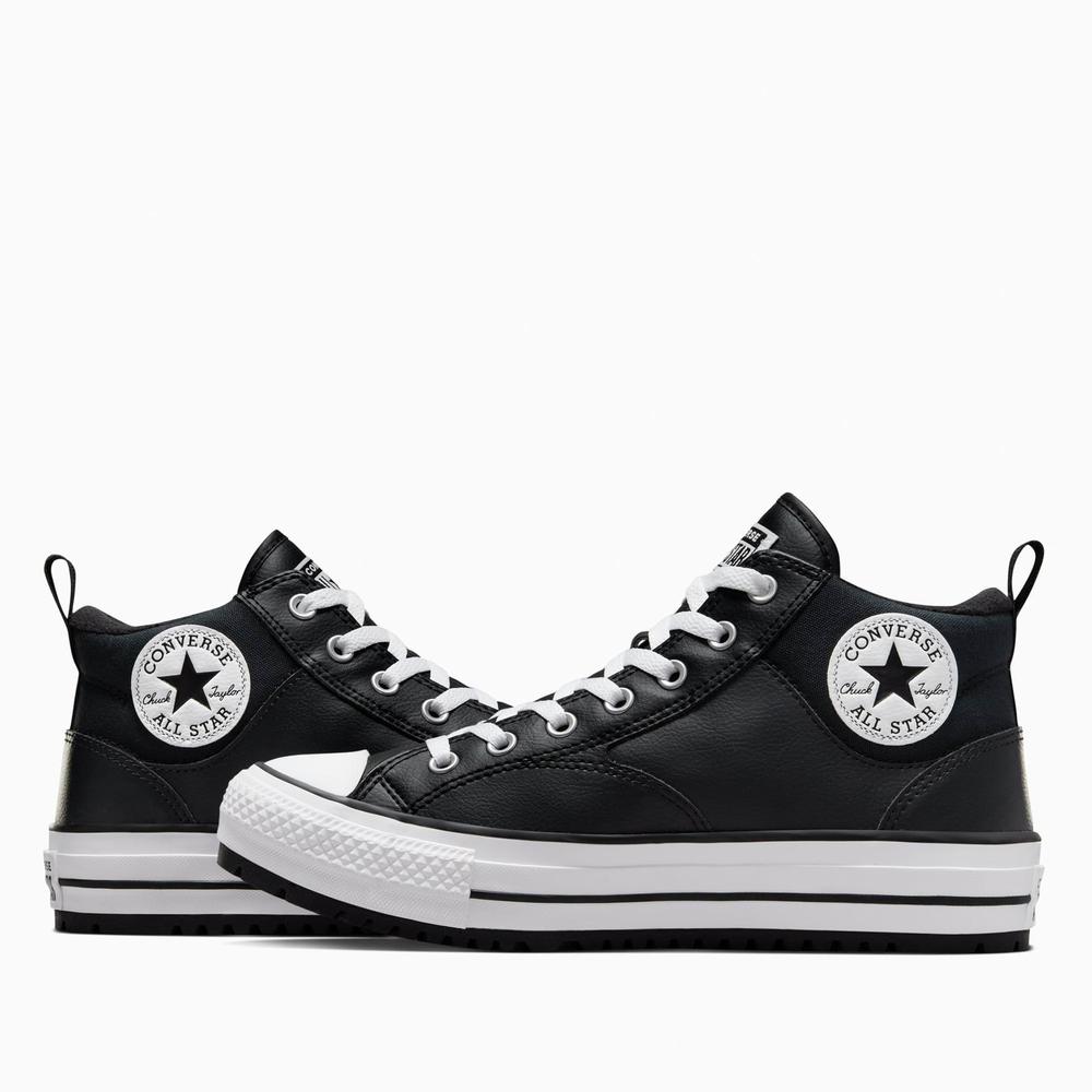 Buty męskie Converse Chuck Taylor All Star Malden Street Water Repellent A04477C - czarne