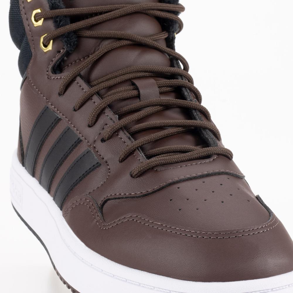 Buty adidas Hoops 3.0 Mid Winterized GZ6680 - brązowe