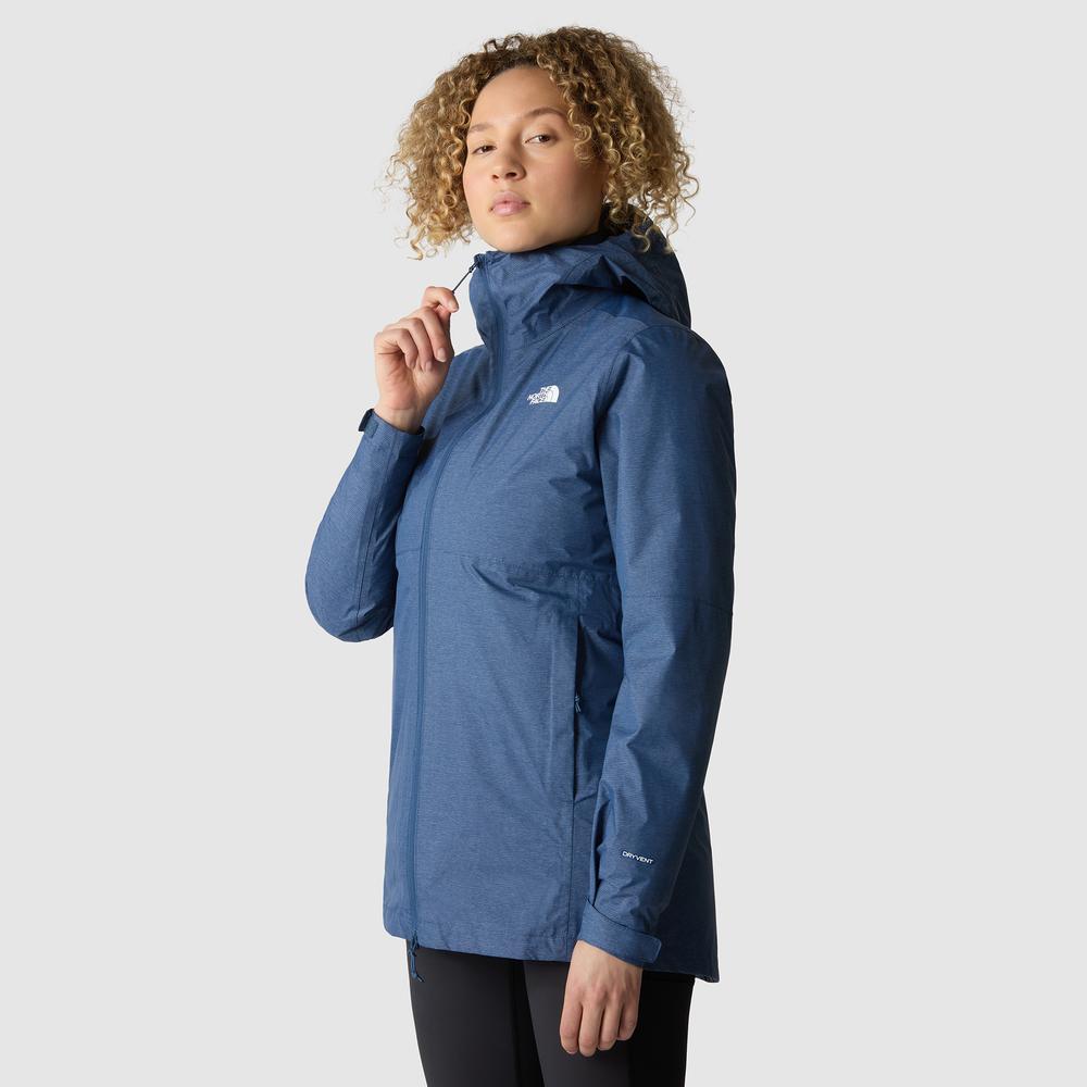 Kurtka The North Face Hikesteller Triclimate 0A55H3A061 - niebieska