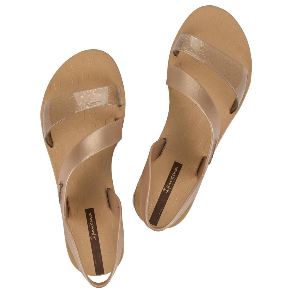 Sandały Ipanema Vibe Sandal Fem 82429-AS178 - beżowe