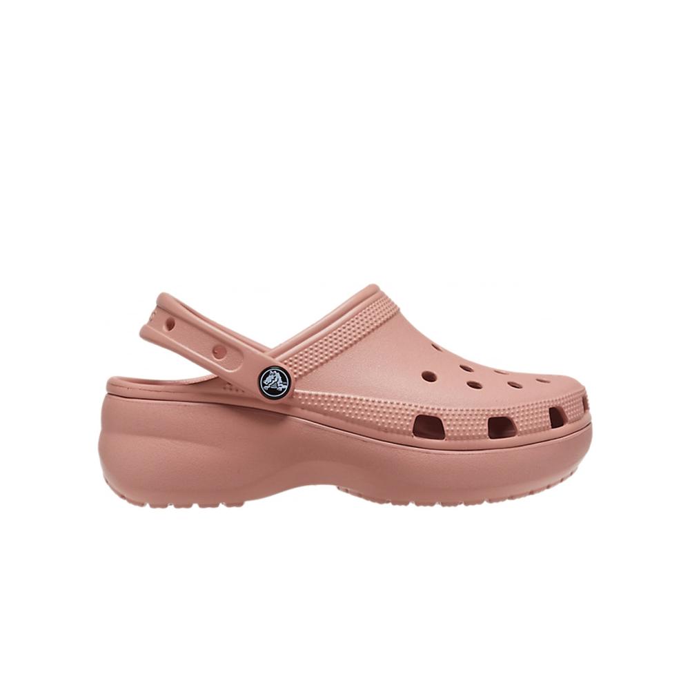 Klapki Crocs Classic Platform Clog 206750-6RL - różowe