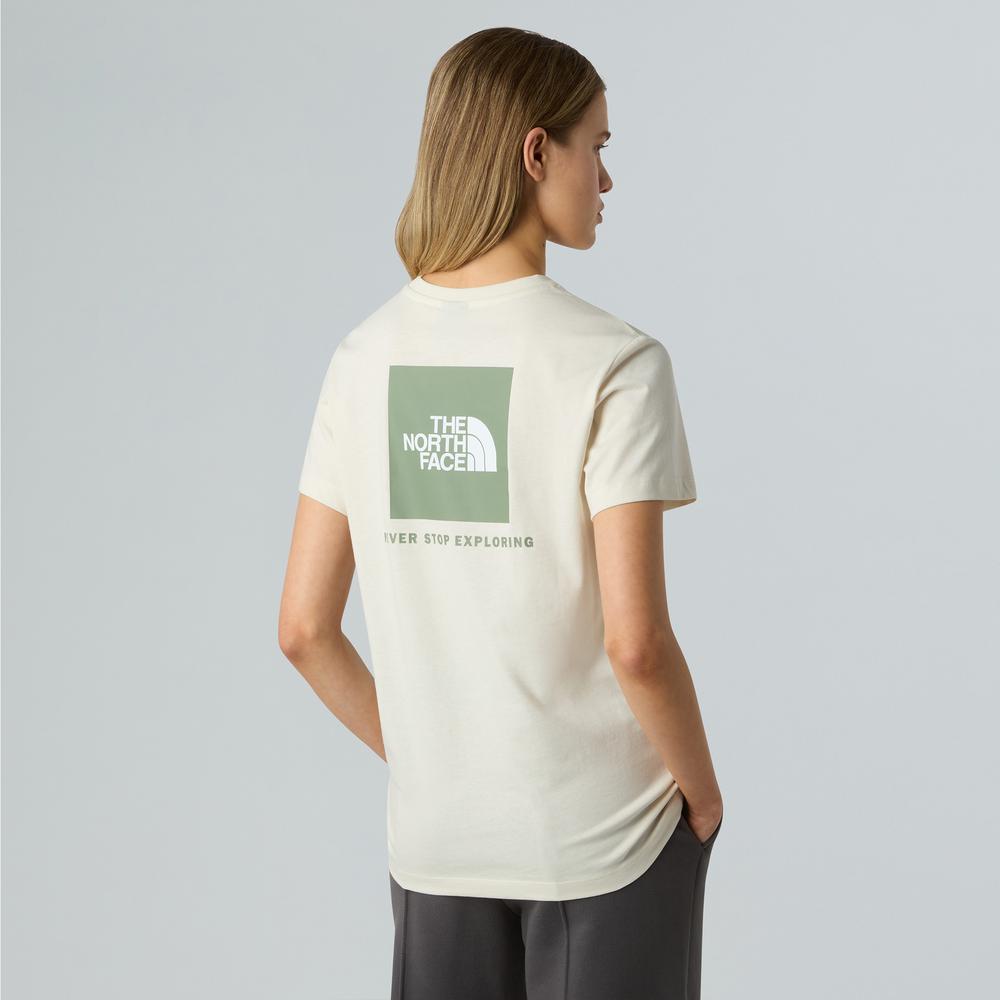 Koszulka damska The North Face NSE Box 0A87NKEBE1 - biała