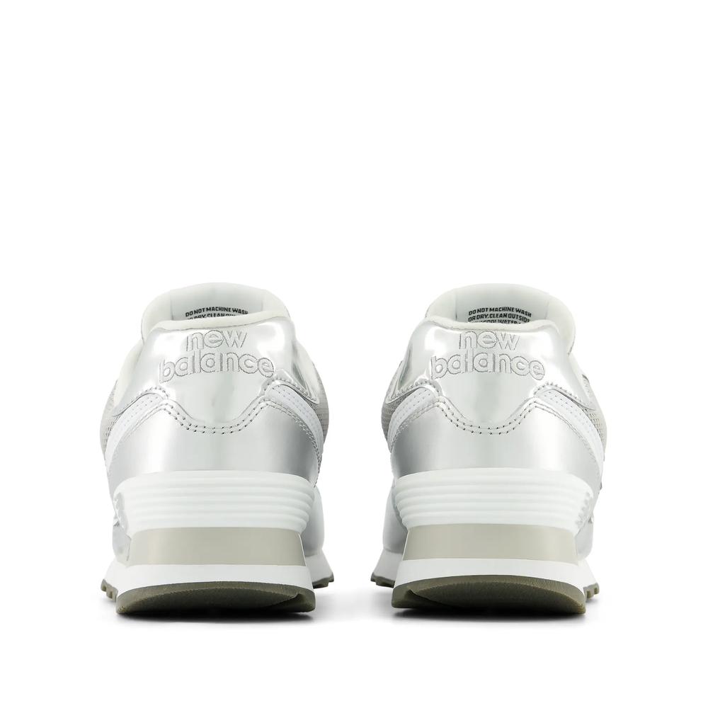 Buty damskie New Balance W574428 - srebrne