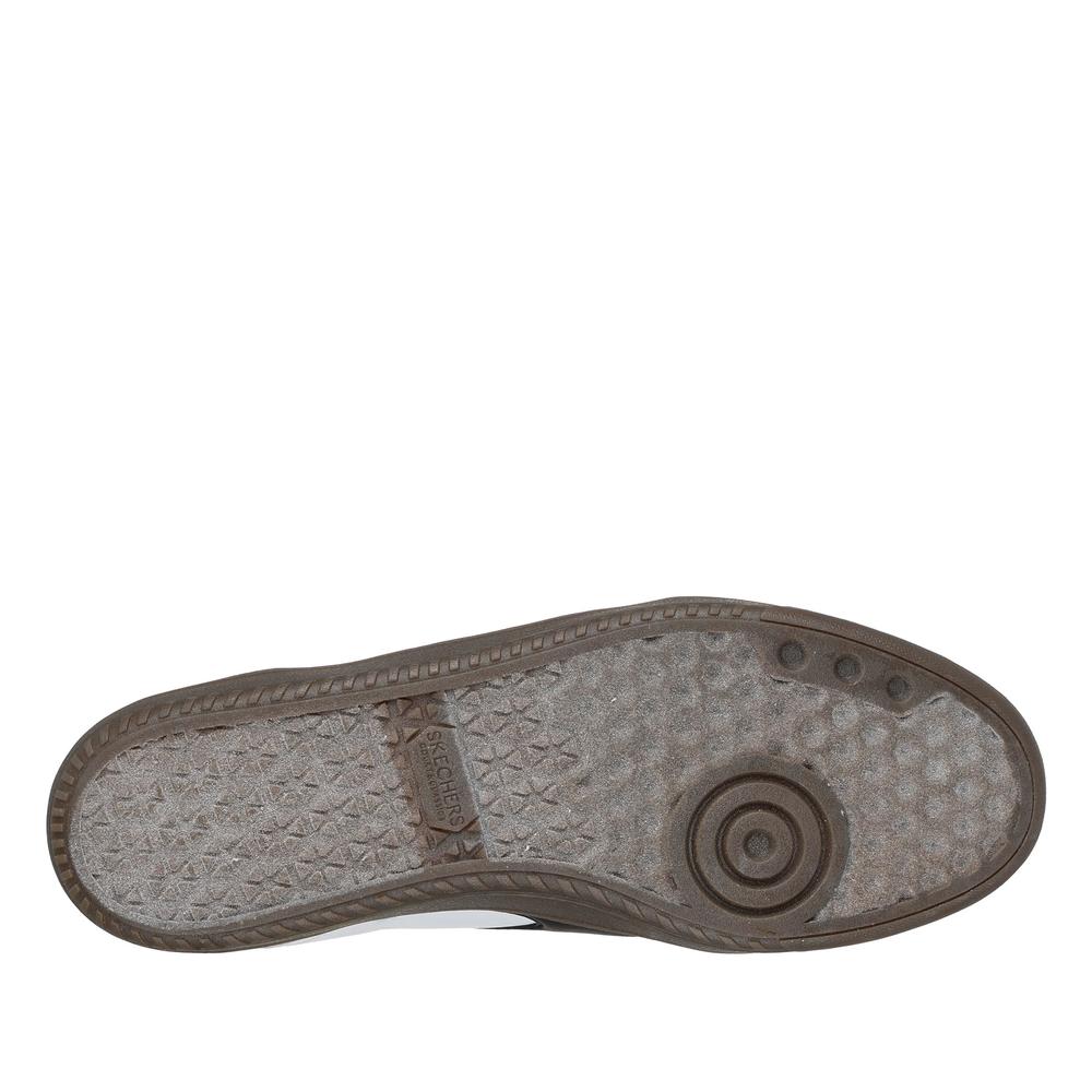 Buty męskie Skechers Hotshot Pyke 254150WBK - białe