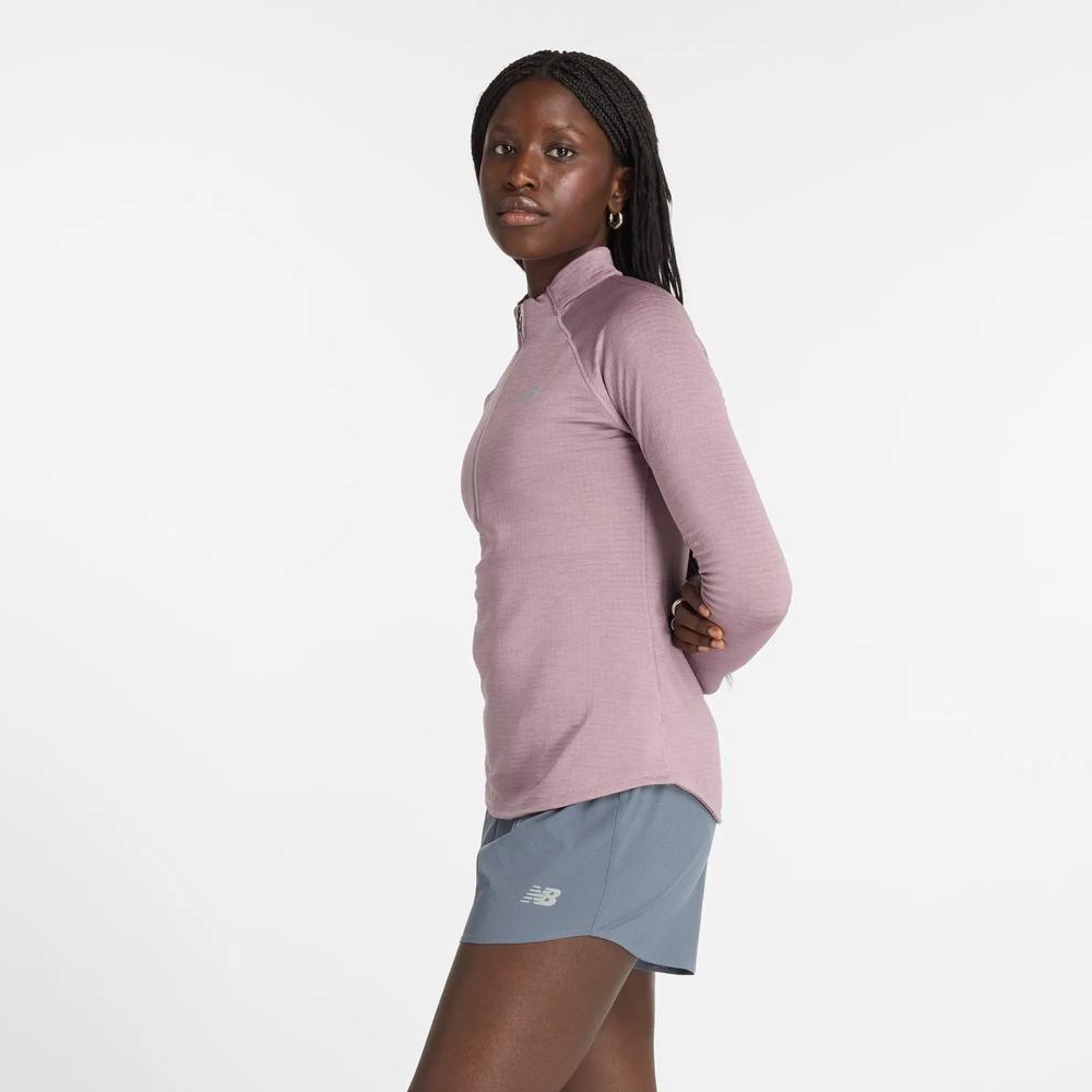 Bluza New Balance WT43200IWH - różowa