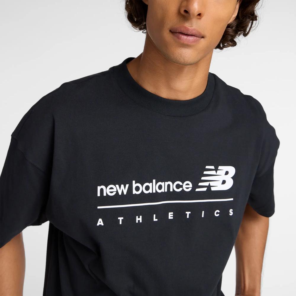 Koszulka męska New Balance MT53525BK - czarna