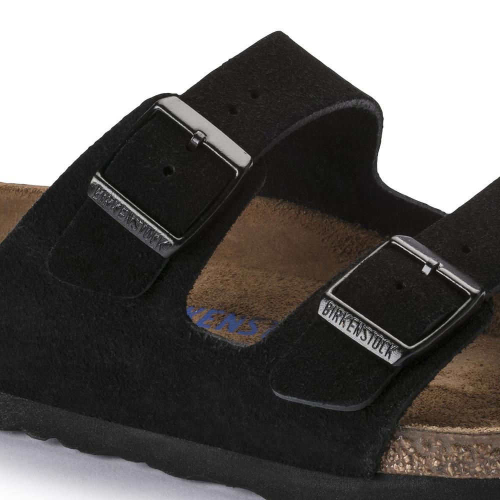 Klapki męskie Birkenstock Arizona 951321 - czarne