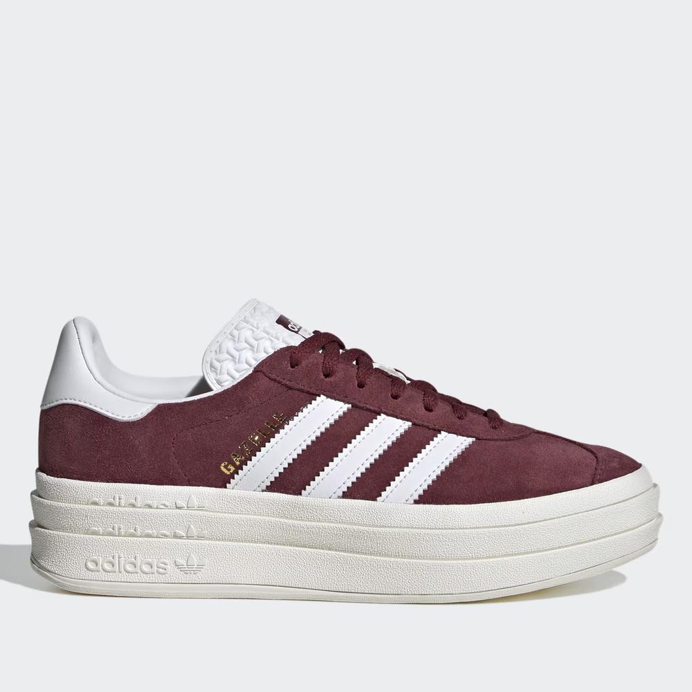 Buty adidas Originals Gazelle Bold HQ6892 - bordowe