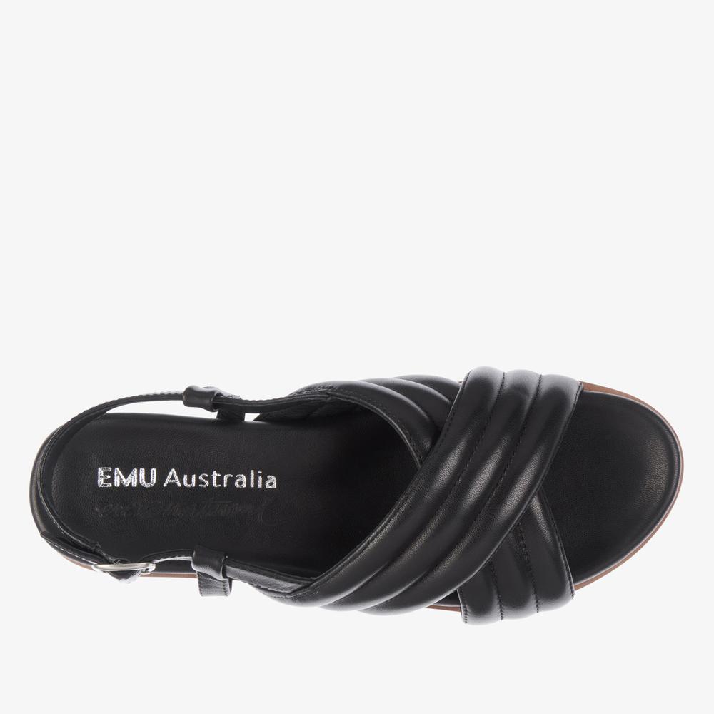 Klapki Emu Australia Borradaile W13017BLAK - czarne