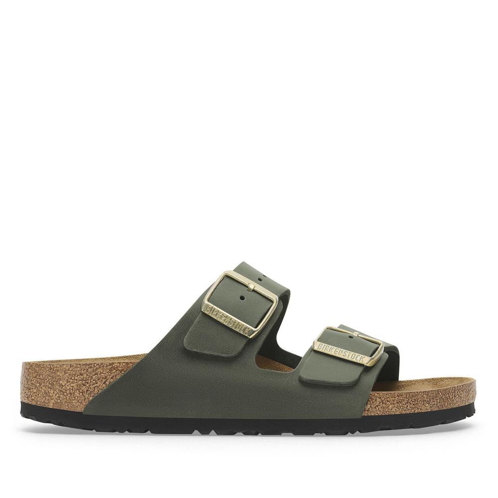 Klapki damskie Birkenstock Arizona 1027948 - zielone
