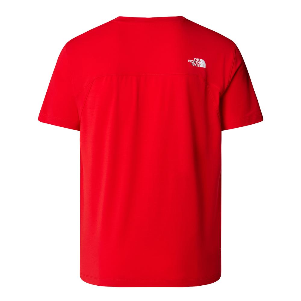 Koszulka męska The North Face Lightning Alpine 0A87H7HCL1 - czerwona