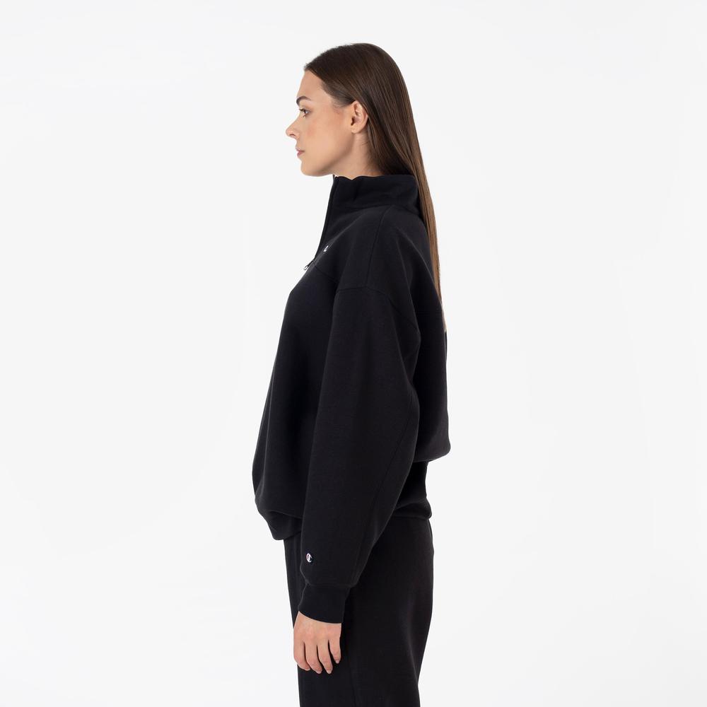 Bluza Champion Half Zip Sweatshirt 116590-KK001 - czarna