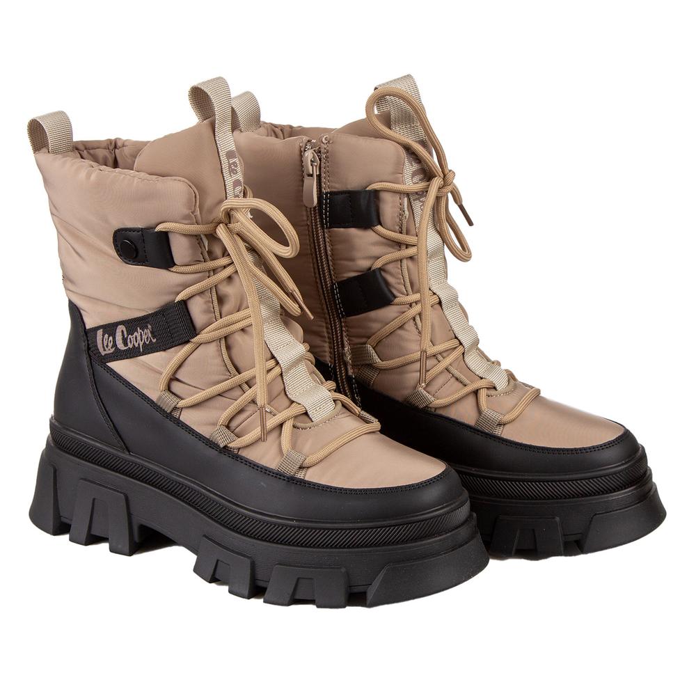 Buty Lee Cooper LCJ-24-47-3143LA - brązowe