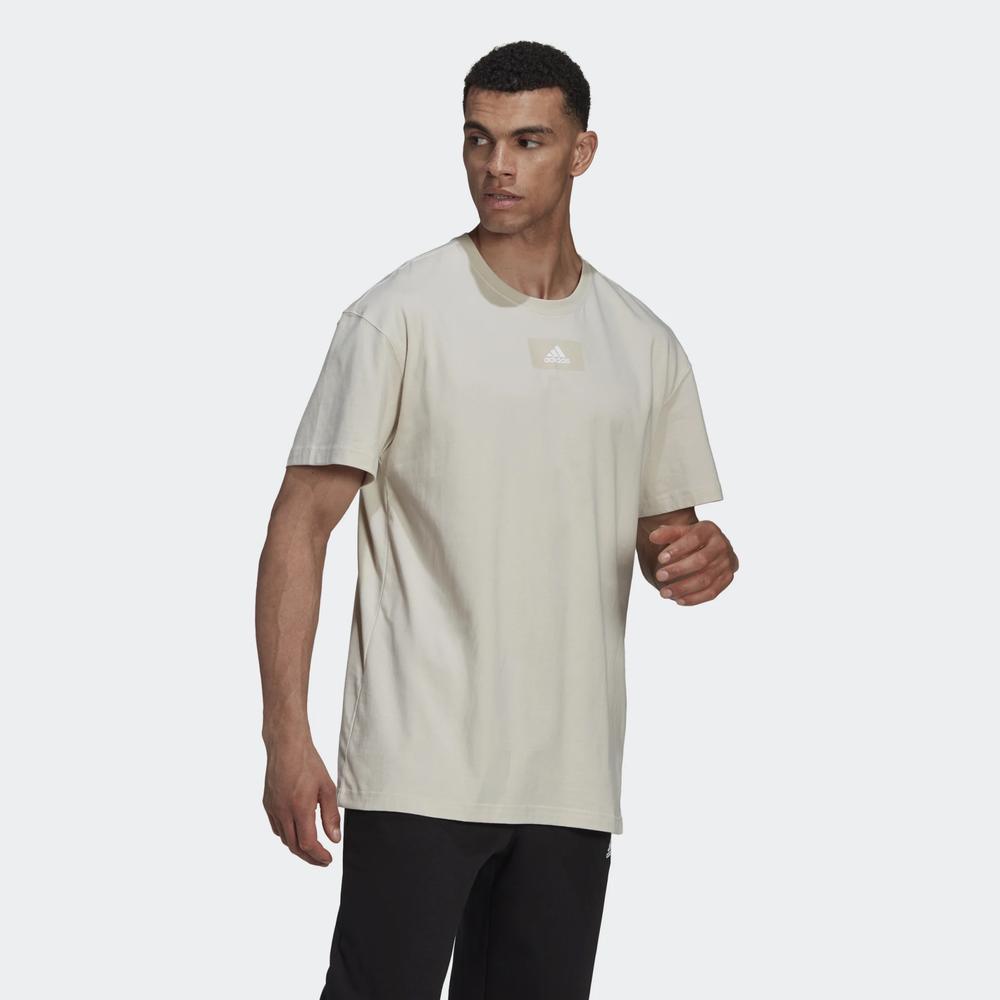 Koszulka adidas Essentials FeelVivid Drop Shoulder Tee HK2856 - szara