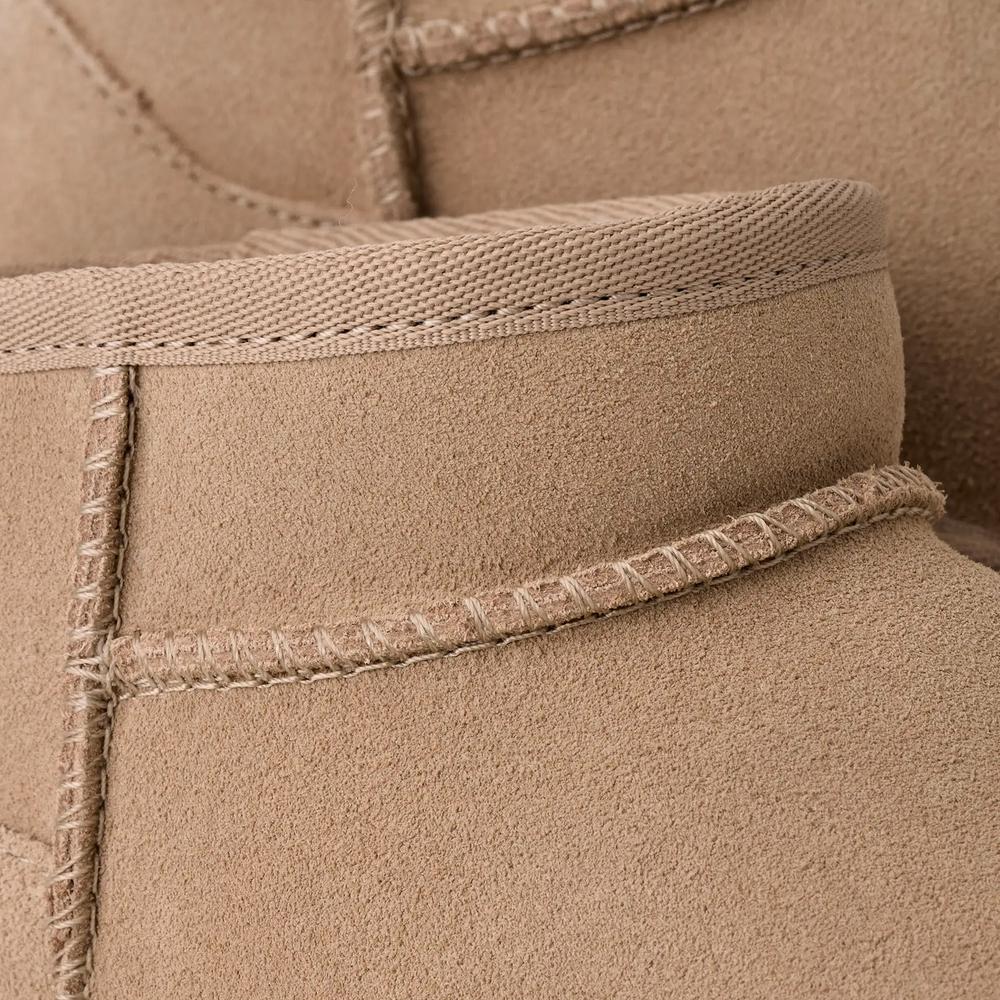 Buty dziecięce Ugg Classic Ultra Mini Platform 1157791K-SAN - beżowe