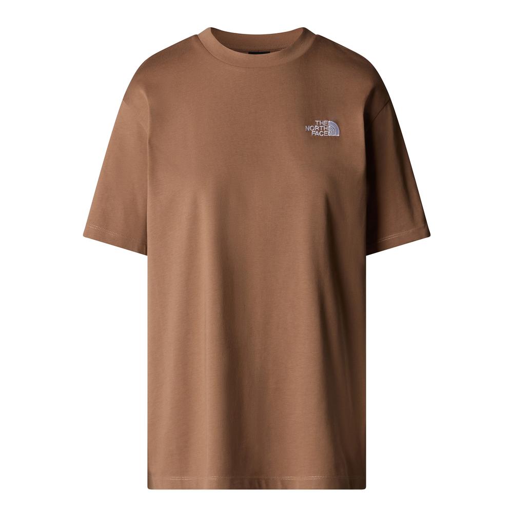 Koszulka damska The North Face Simple Dome 0A87NQ6IH1 - brązowa