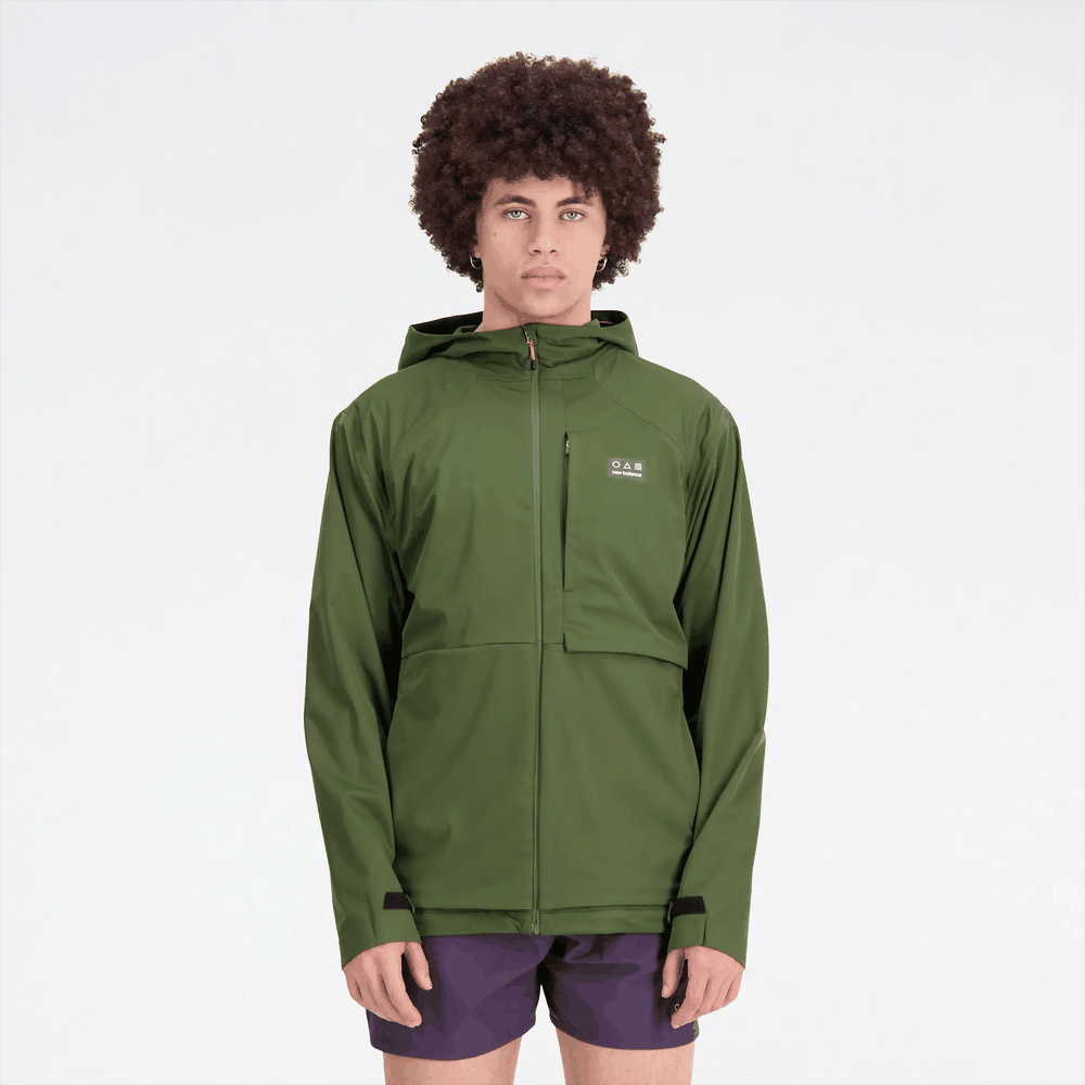 Kurtka New Balance MJ33276KOU - zielona