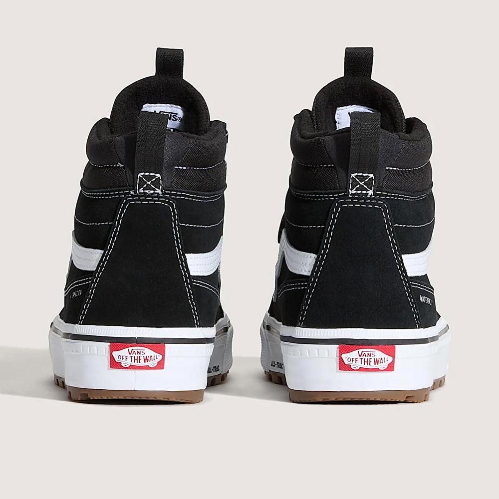 Buty męskie Vans SK8-Hi Waterproof VN000DAQBA21 - czarne
