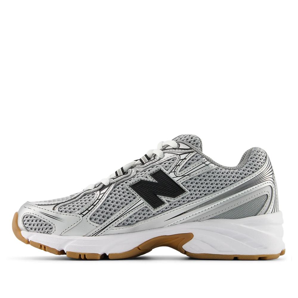 Buty młodzieżowe New Balance GR740GB - szare