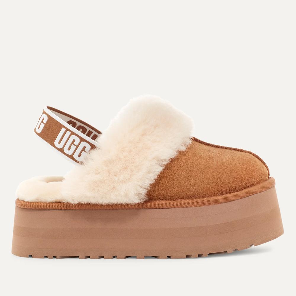 Buty Ugg W Funkette 1113474-CHE - brązowe