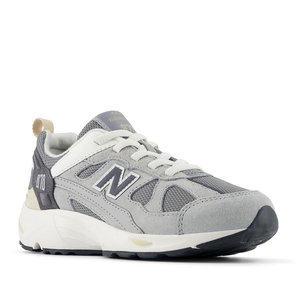 Buty młodzieżowe New Balance PV878GG1 - szare