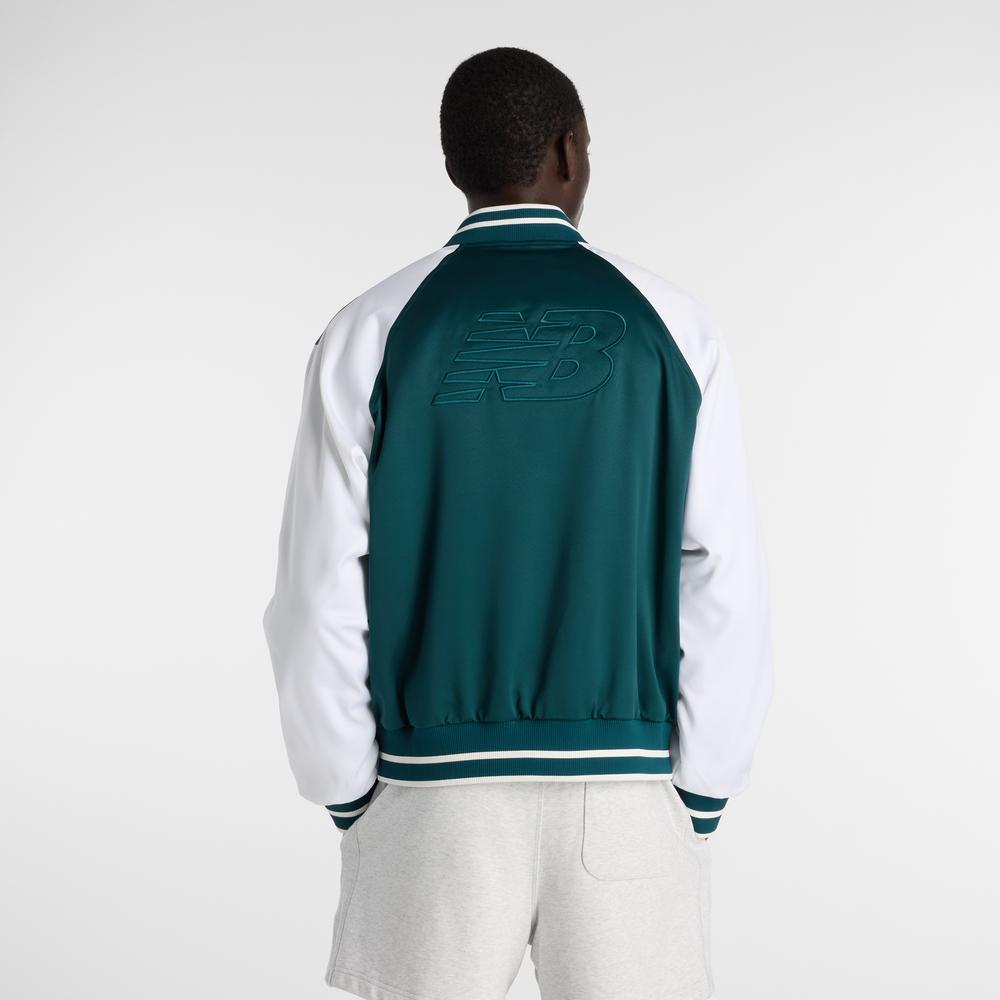 Kurtka męska New Balance MJ6102R7AAV - zielona