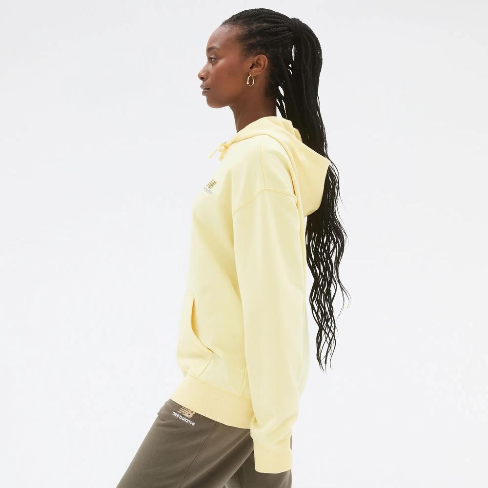 Bluza New Balance UT21500MZ - żółta