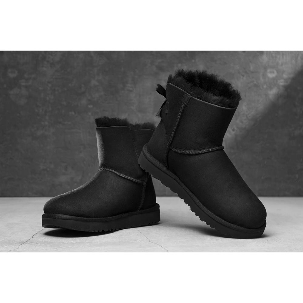 UGG W MINI BAILEY BOW II > 1016501 BLACK