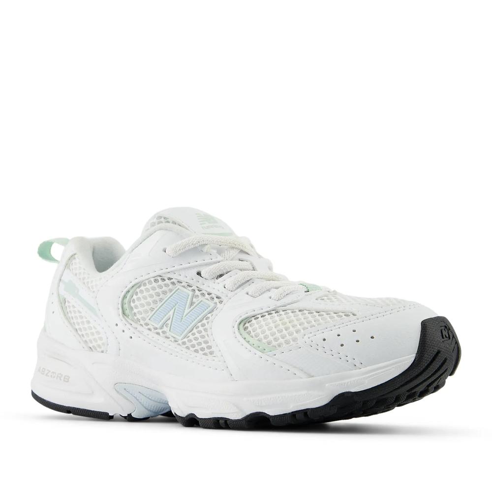 Buty dziecięce New Balance PZ530SP - białe