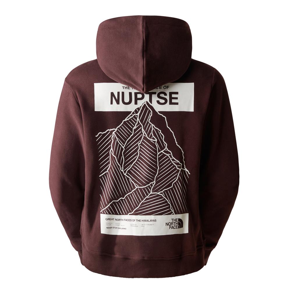 Bluza The North Face Nuptse Face 0A854DI0I1 - brązowa