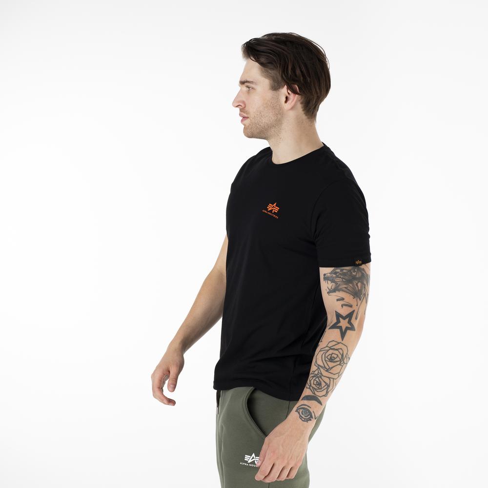 Alpha Industries Camiseta Estampada - Dark Petrol/azul Petróleo