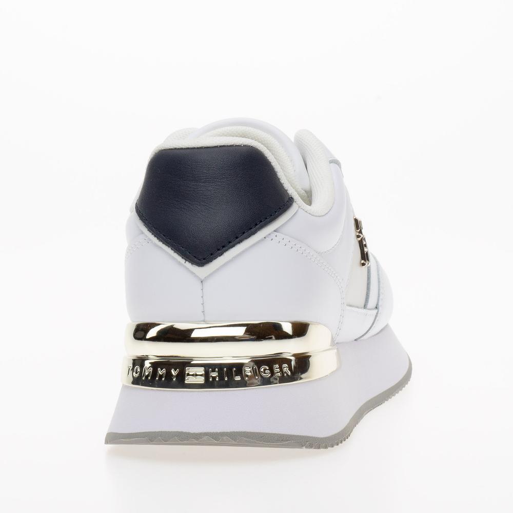 Buty Tommy Hilfiger Elevated Feminine Runner FW0FW07306-YBS - białe