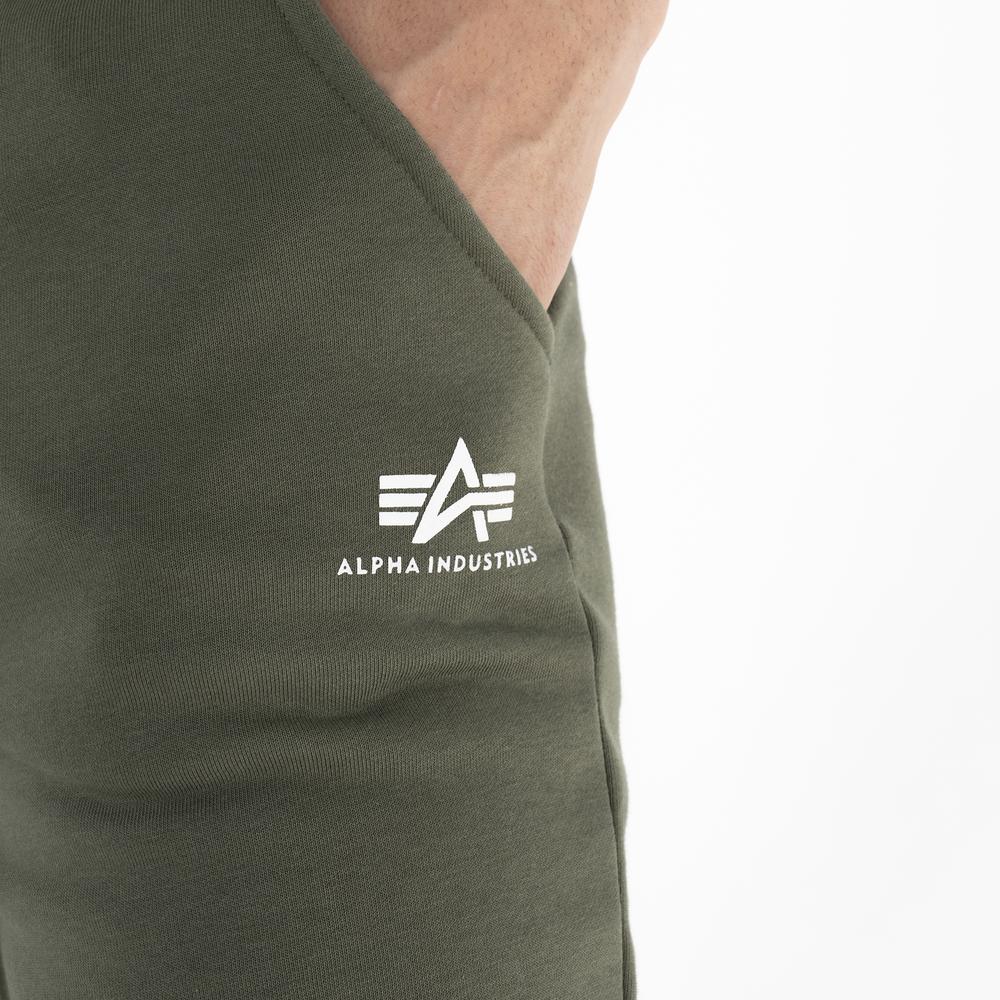 Spodnie dresowe Alpha Industries Basic Jogger SL 116370142 - zielone