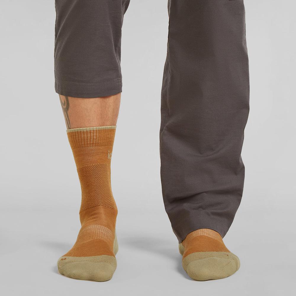 Skarpety Icebreaker Merino Hike+ Medium Crew 0A578M0M01 - pomarańczowe