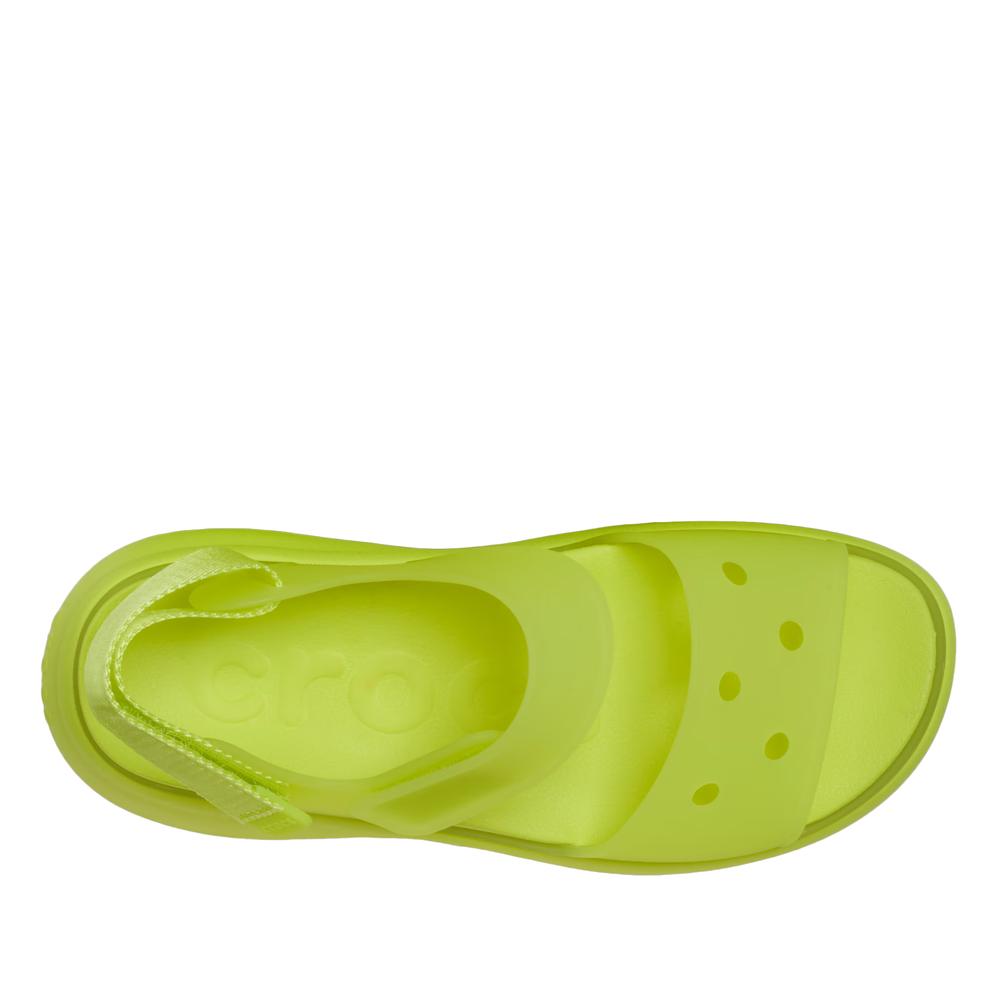 Sandały damskie Crocs Soho Frosted Y-Strap 212651-738 - zielone