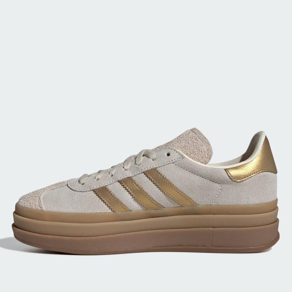 Buty damskie adidas Originals Gazelle Bold IH6781 - beżowe