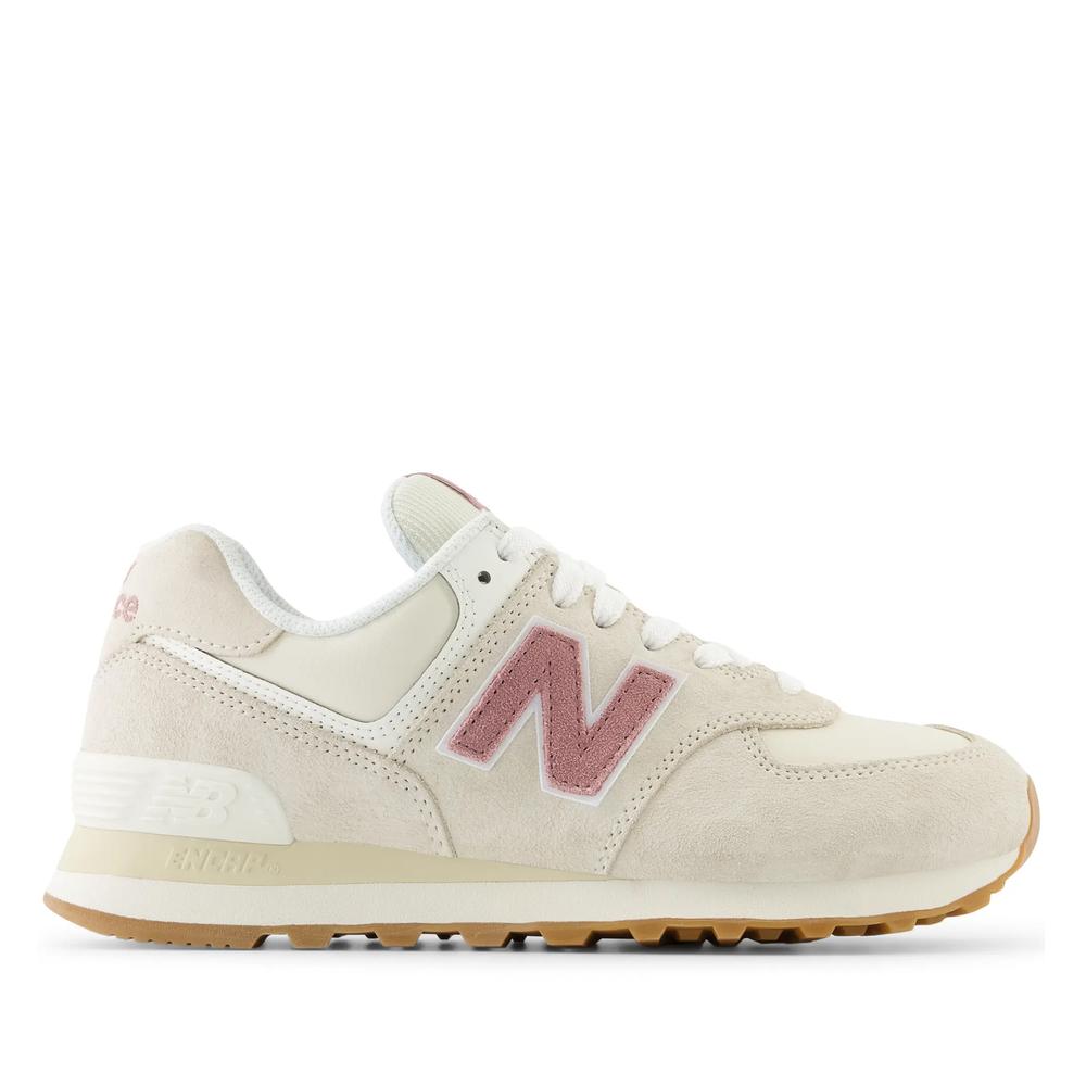Buty New Balance WL574QC2 - beżowe